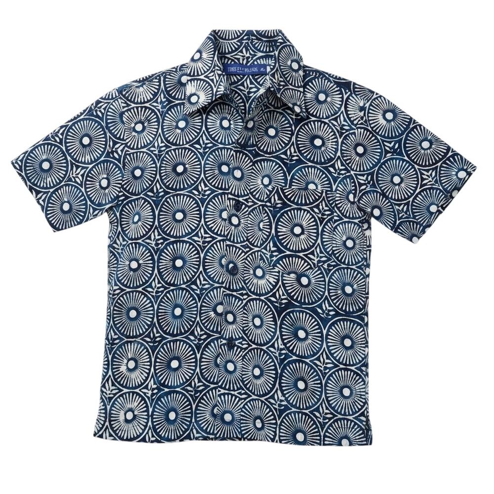 Three Islands Boys Bali Shirt Size XS (5-6)